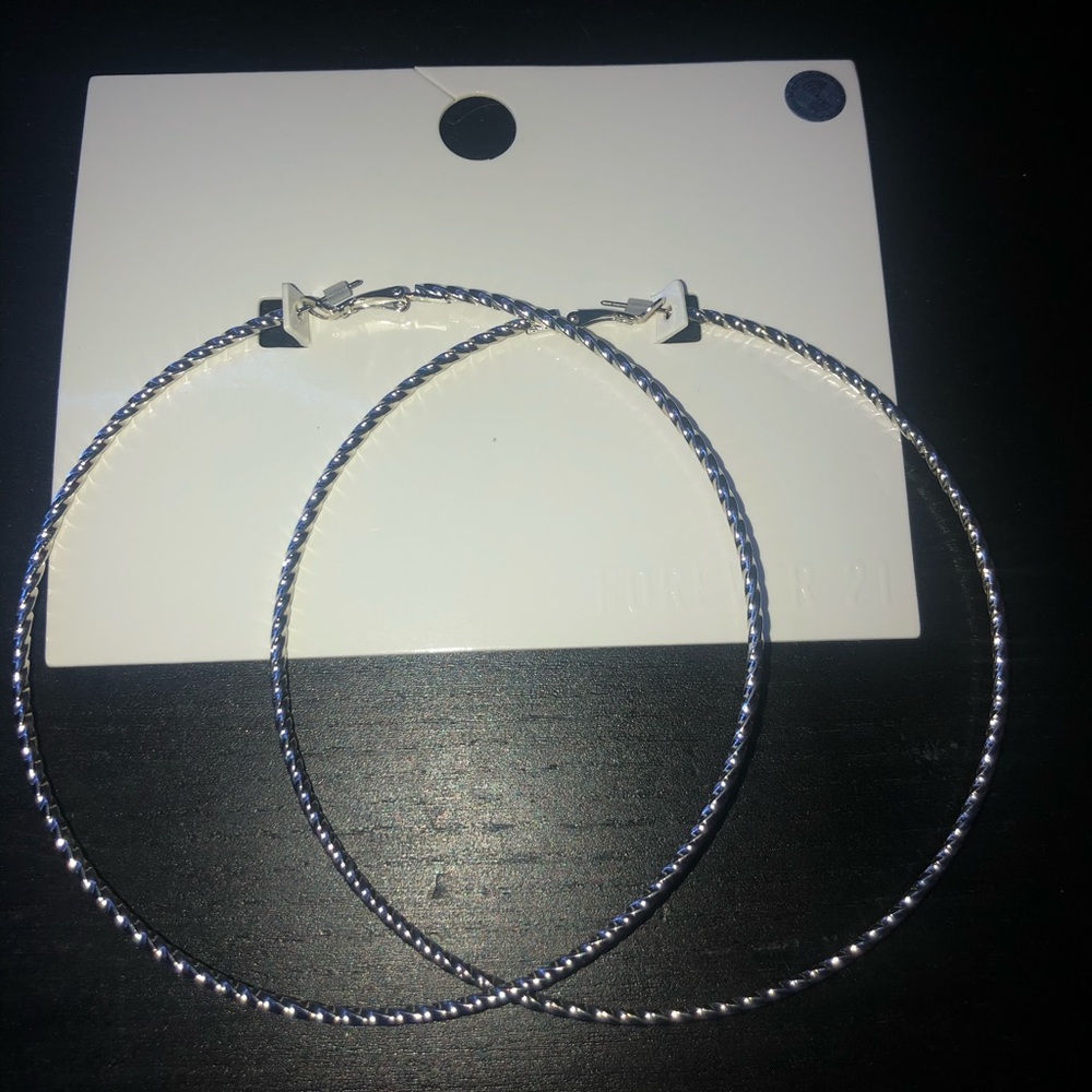 Forever 21 large hoops